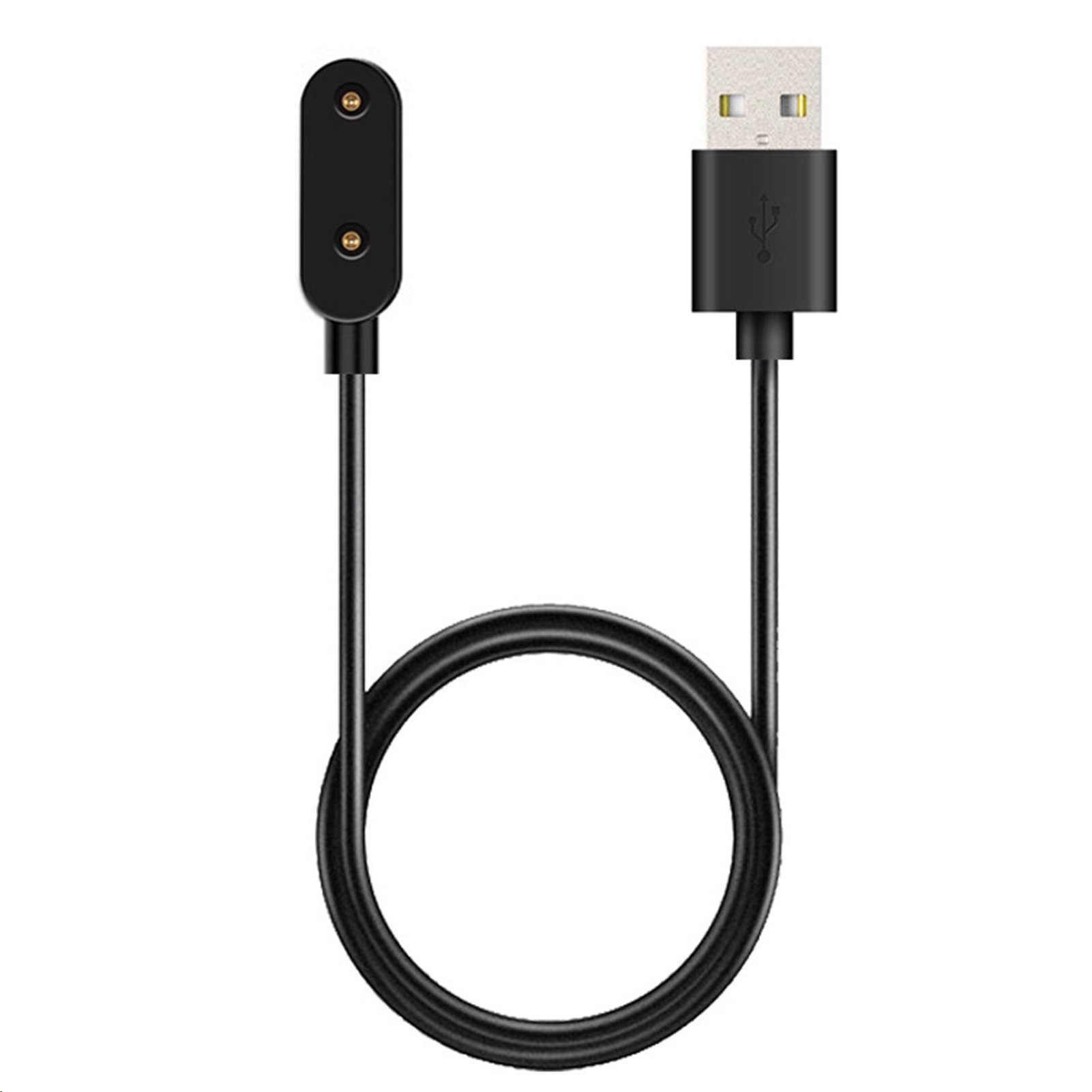 Tactical USB Charging Cable For Honor Watch ES/Watch Fit/Watch Fit New/Band 6/7/8 - 8596311129360 - Black