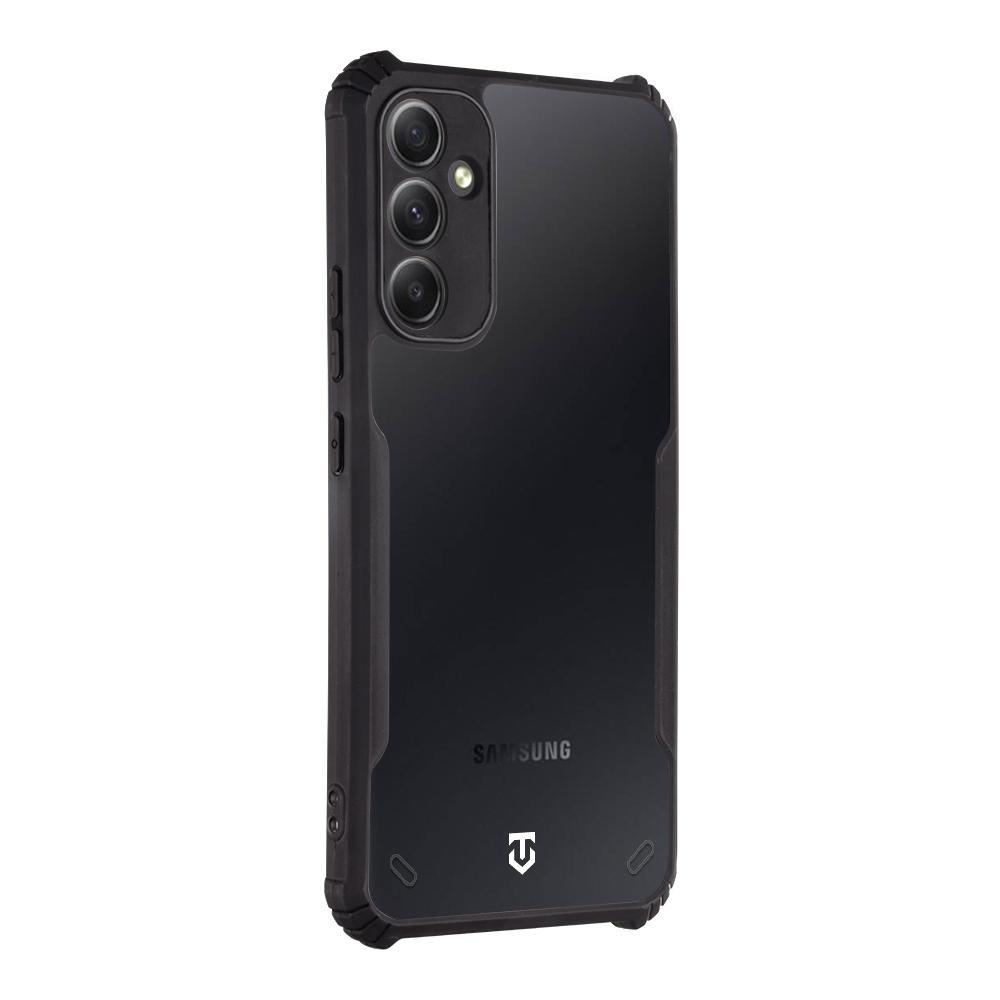 Tactical SM-A346B Galaxy A34 Quantum Stealth Cover - 8596311224508 - Clear Black-