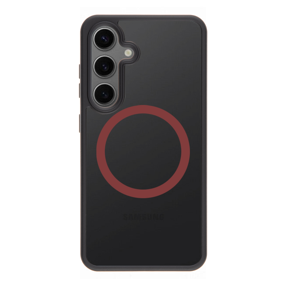 Tactical SM-S921B Galaxy S24 Magforce Hyperstealth 2.0 Cover - 8596311250644 - Black/Red