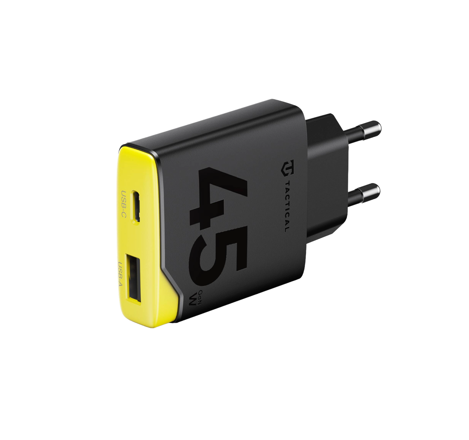 Tactical Minimi Dual USB-A & USB-C 45W GaN Travel Charger - 8596311298929