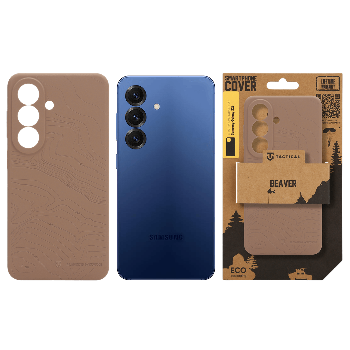 Tactical SM-S948B Galaxy S26 Ultra Beaver Cover - 8596311301308 - Mocha Mousse