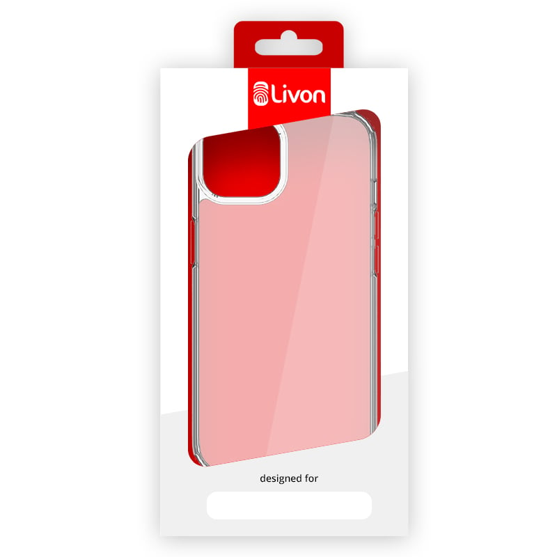 Livon iPhone X/iPhone XS Gelskin  - Transparant