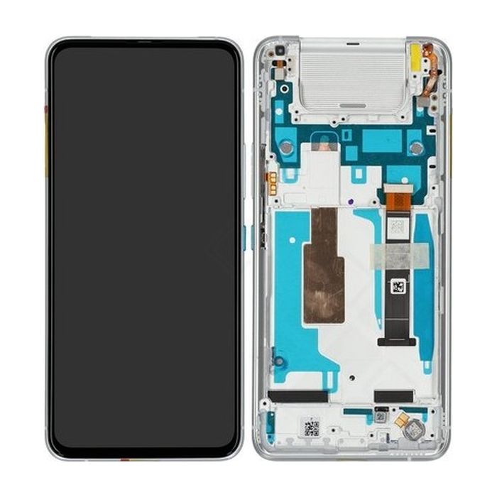 Asus Zenfone 8 Flip (ZS672KS) LCD Display + Touchscreen + Frame - 90AI0042-R20010 - Silver