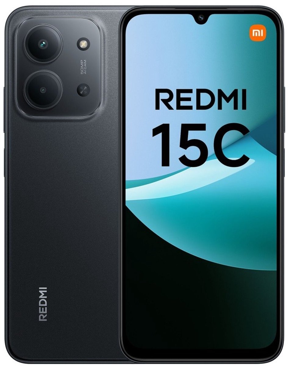 Xiaomi Redmi 15C 4G (25078RA3EA) - 8GB/256GB - Black