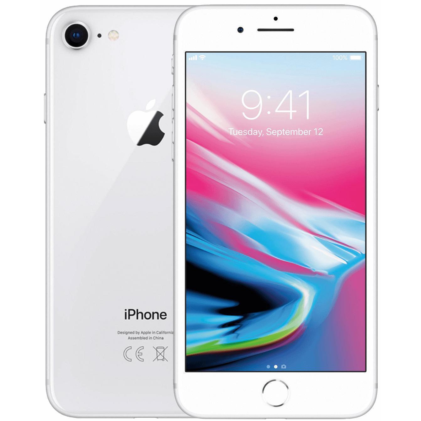 Apple iPhone 8 - Provider Pre-Owned - 128GB - Silver