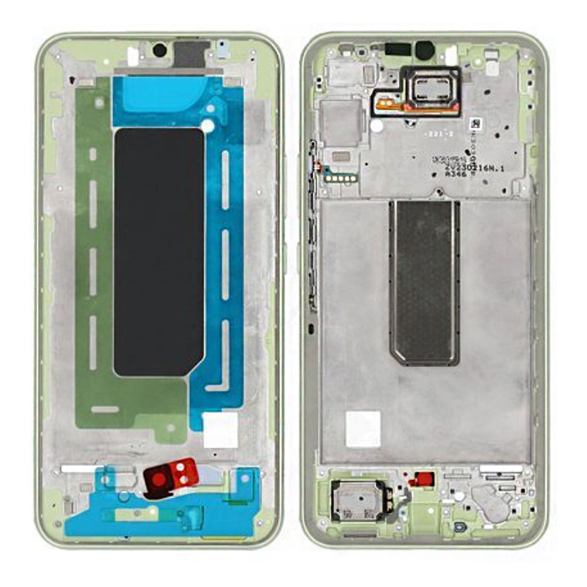 Samsung SM-A346B Galaxy A34 LCD Frame - GH82-31312C - Green