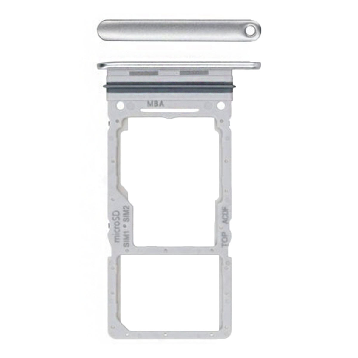 Samsung SM-A346B Galaxy A34 Simcard Holder - GH98-48063B - Silver