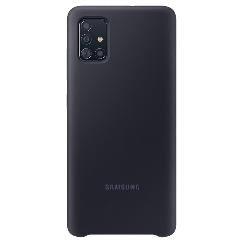 Samsung SM-A515F Galaxy A51 Silicone Cover - EF-PA515TBEGEU - Black