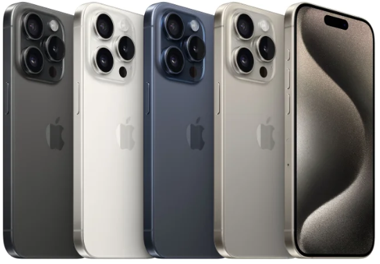 Apple iPhone 15 Pro - 128GB - Natural Titanium