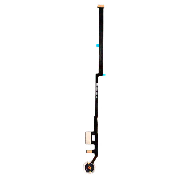 Apple iPad 7 (10.2) - (2019)/iPad 8 (10.2) - 2020/iPad 9 (10.2) - 2021 Home Button Flex Cable + Button - Black