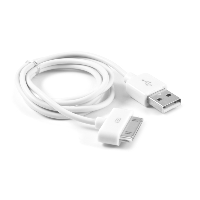 iPhone 30-pin to USB Cable - White - 100cm