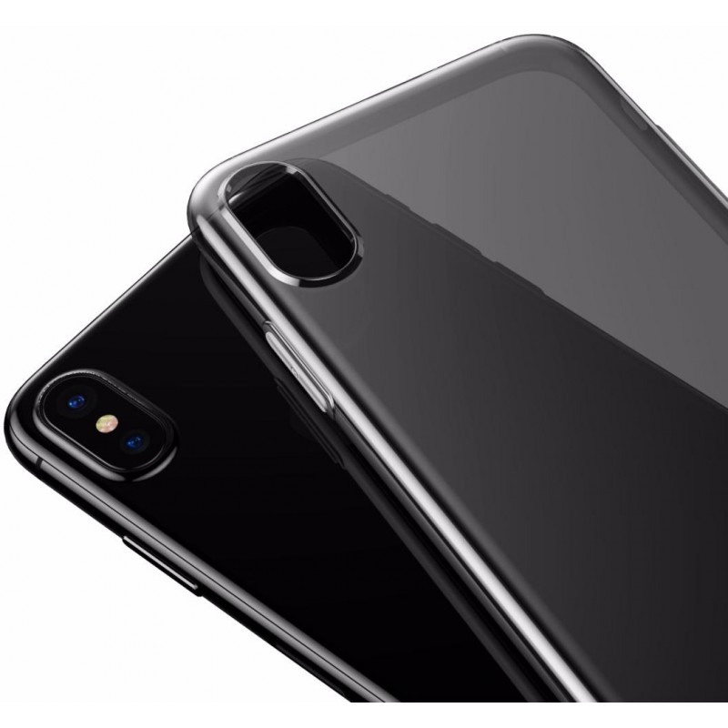 Baseus Apple iPhone X/iPhone XS TPU Case Slim Series  - Clear Black
