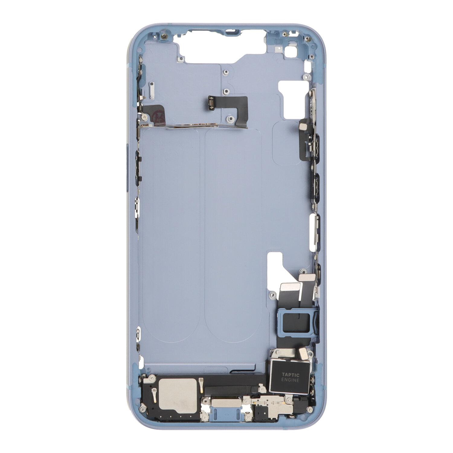 Apple middenframe - Geschikt voor iPhone 14 - Grade B - Pulled - Blue