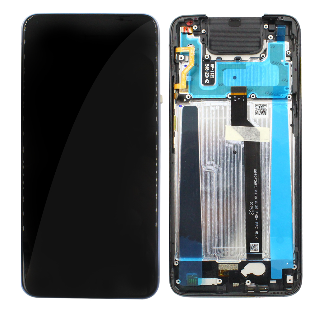 Asus Zenfone 6 (ZS630KL) LCD Display + Touchscreen + Frame - 90AI01W1-R20010 - Black