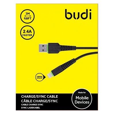 Budi Type-C Cable - 3m - White 
