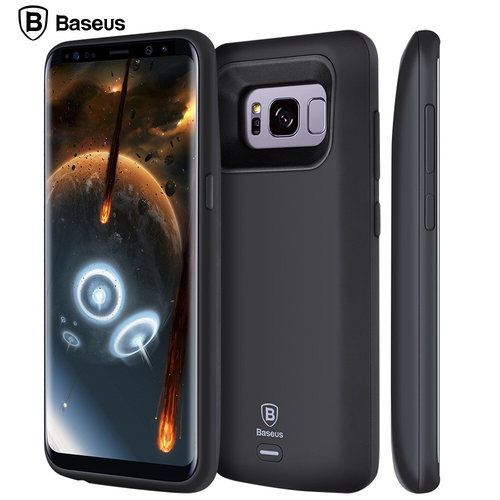 Baseus G950F Galaxy S8 Charger Power Bank - 5000mAh - Black