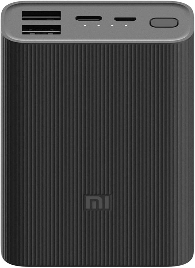 Xiaomi Mi Powerbank 3 Ultra Compact - 10.000 mAh - BHR4412GL - Black