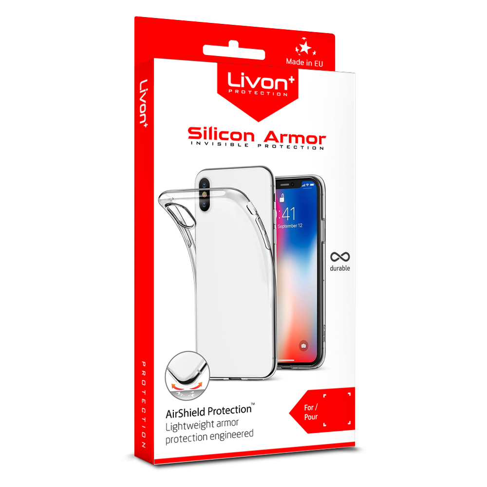 Livon Sony Xperia 8 (902SO) Silicon Armor - Clear