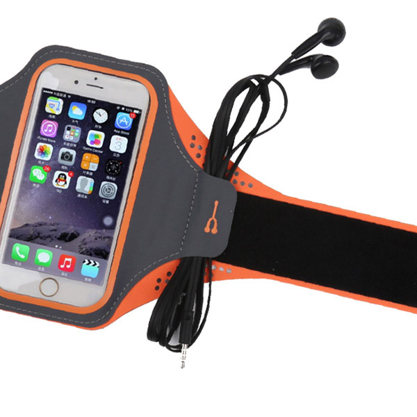 Universal Ultra Thin - Sport Waterproof Arm Band - 4.7" / 5.2" - Black