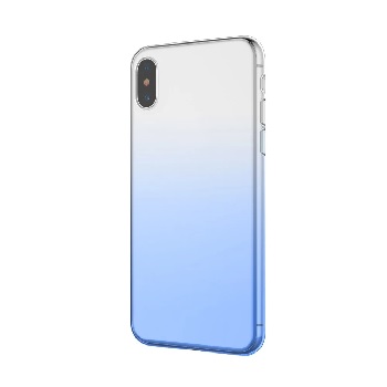 Fshang iPhone 7/iPhone 8/iPhone SE (2020) TPU Case - Q Color Gradient - Blue