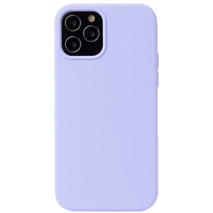 Livon Silicon Shield Case for iPhone 12/12 Pro - Lilla