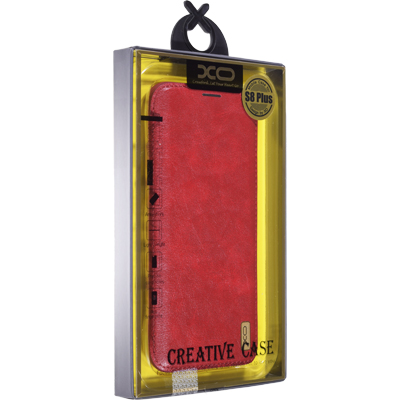 XO Samsung G955F Galaxy S8 Plus Book Case XO-ZLS8P-RE Red
