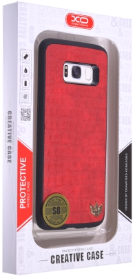 Samsung G950F Galaxy S8 Hard Case XO-ZZS8-RE Crocodile - Red
