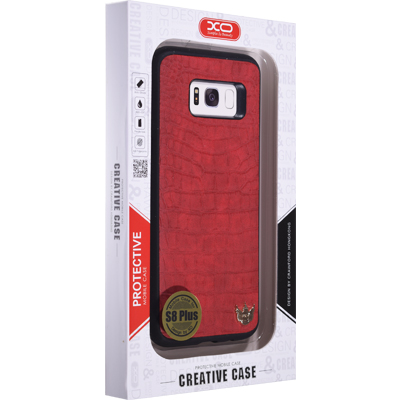 XO Samsung G955F Galaxy S8 Plus Hard Case XO-ZZS8P-RE Crocodile - Red