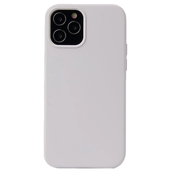 Livon Silicon Shield Case for iPhone 12 Pro Max - White