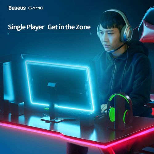 Baseus Home LED STRIP Cool Black USB Colorful Electronic Sports Game Version (RGB) Black (DGKU-01)