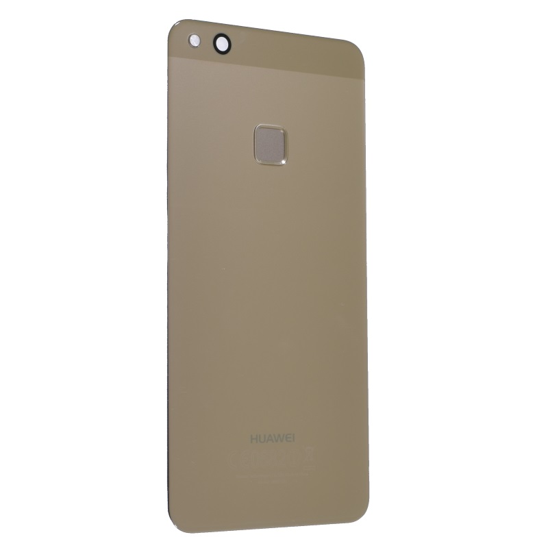 Huawei P10 Lite Backcover WAS-LX1A With Camera Lens and Adhesive Tape and Fingerprint Scanner Gold