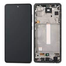 Samsung scherm + frame - Geschikt voor Galaxy A52s - Oled - Black