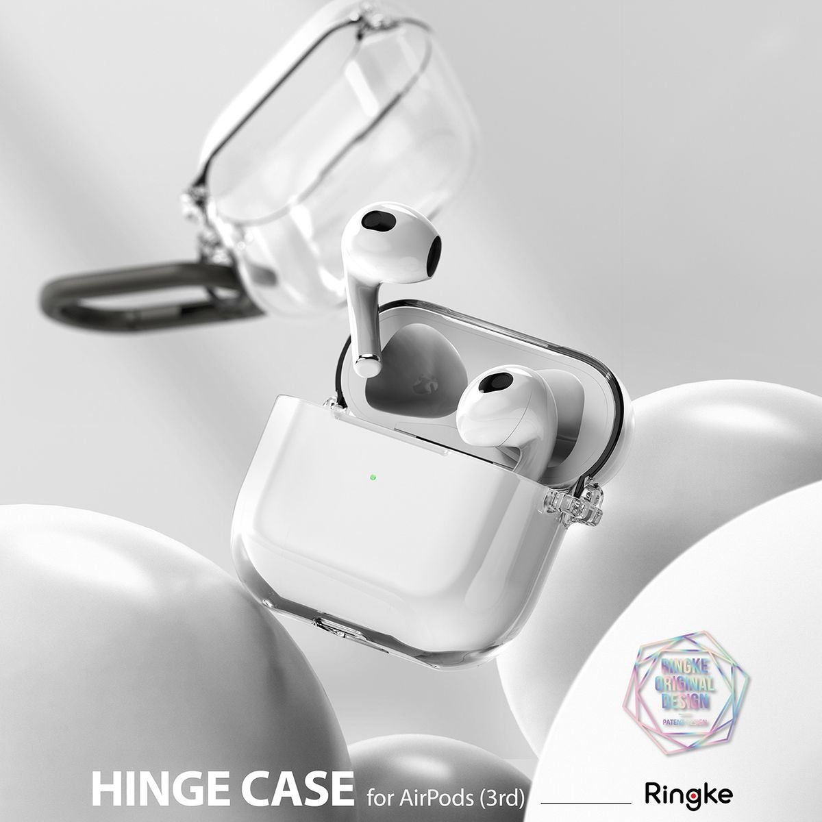 Ringke AirPods 3 Case Hinge - Clear