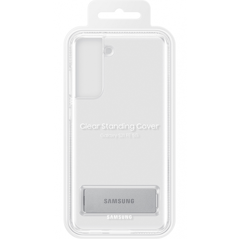 Samsung SM-G990B Galaxy S21 Fan Edition Clear Standing Cover - EF-JG990CTEGWW - Transparant