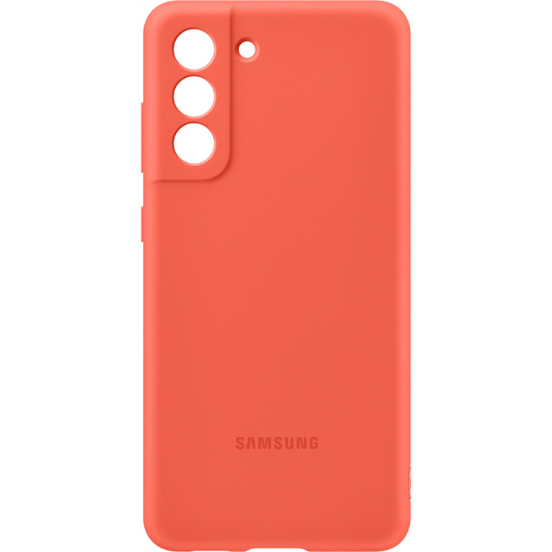 Samsung SM-G990B Galaxy S21 Fan Edition Silicone Cover - EF-PG990TPEGWW - Coral