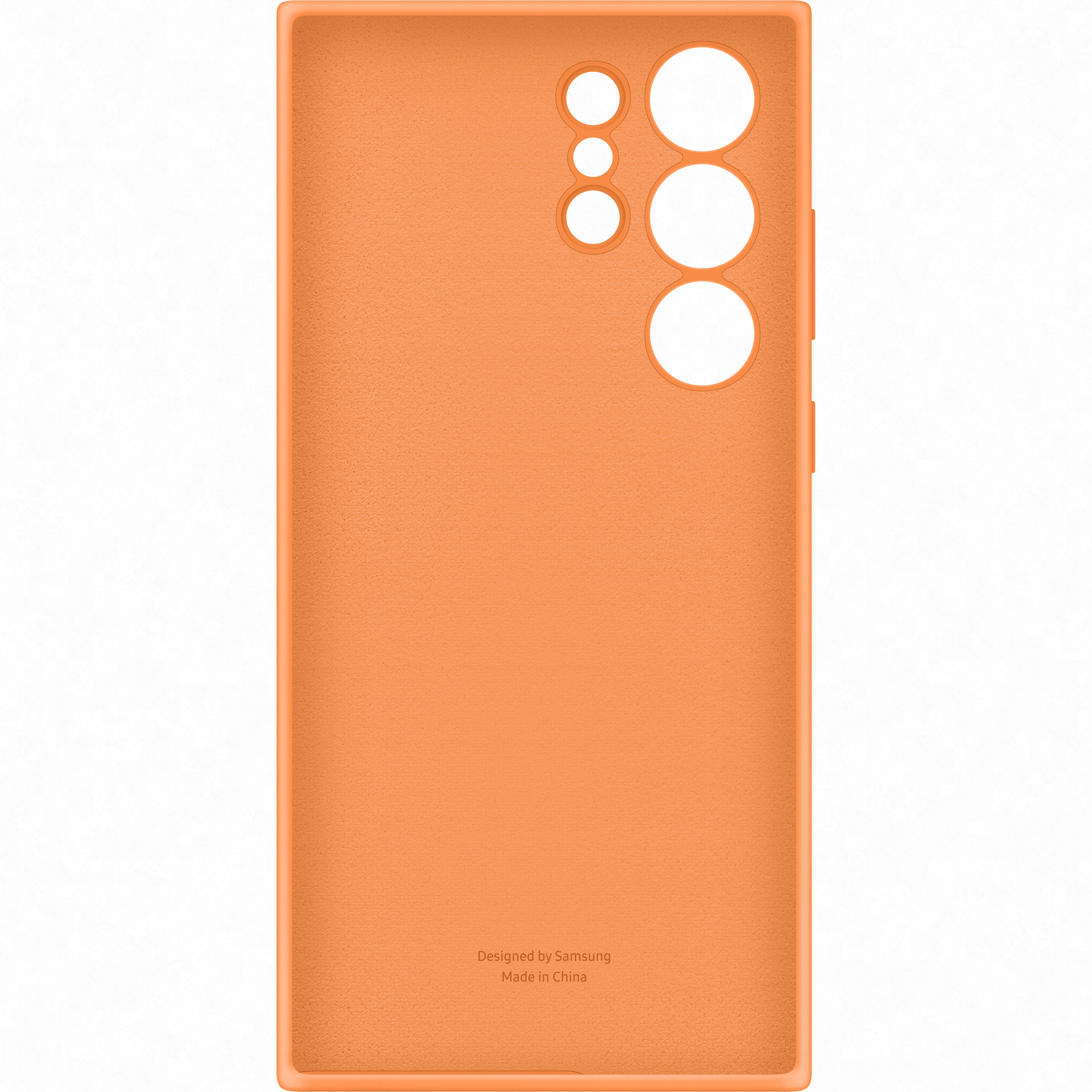 Samsung SM-S918B Galaxy S23 Ultra Silicone Cover - EF-PS918TOEGWW - Orange