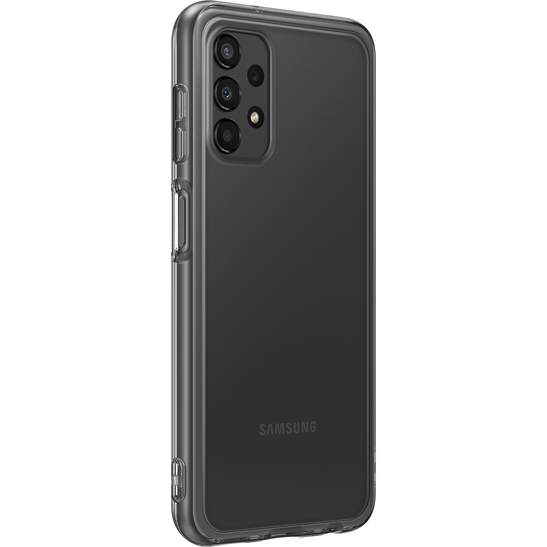 Samsung SM-A135F Galaxy A13 4G Soft Clear Cover - EF-QA135TBEGWW - Black