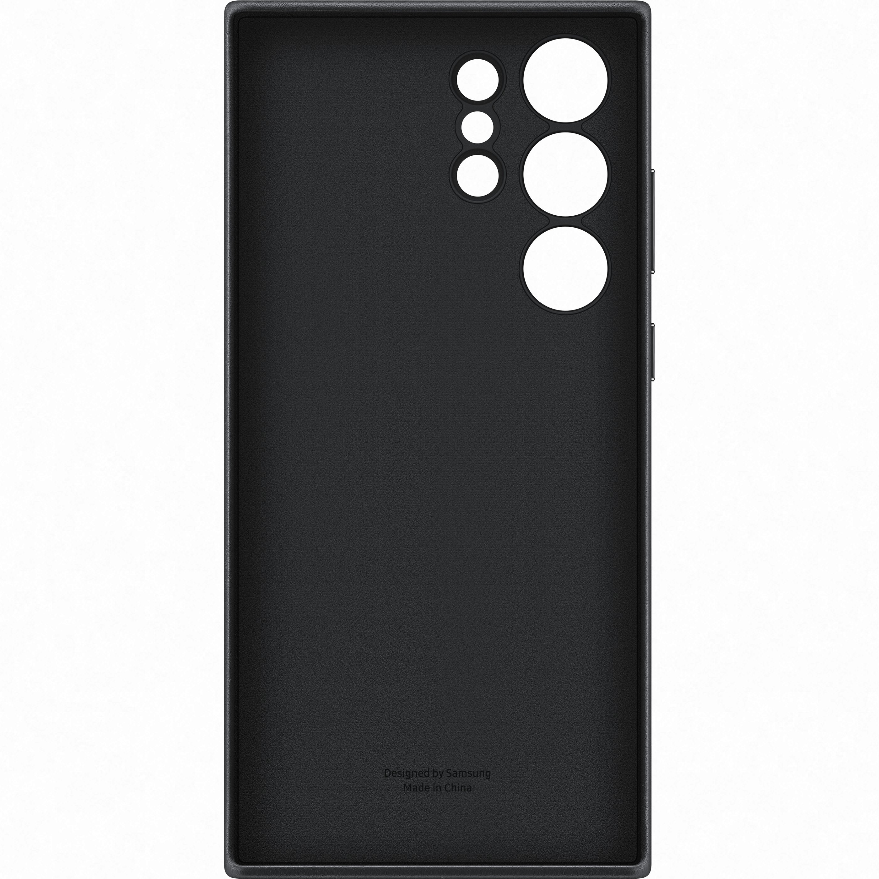 Samsung SM-S918B Galaxy S23 Ultra Leather Cover - EF-VS918LBEGWW - Black