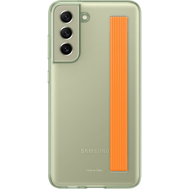 Samsung SM-G990B Galaxy S21 Fan Edition Slim Strap Cover - EF-XG990CMEGWW - Green