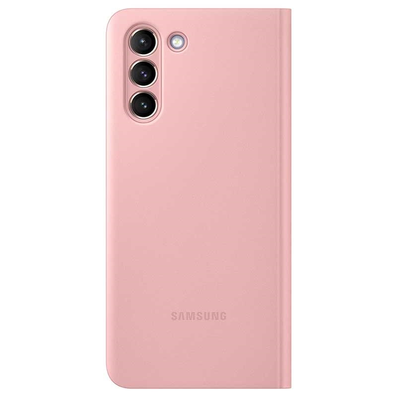 Samsung SM-G991B Galaxy S21 Clear View Cover - EF-ZG991CPEGEE - Pink
