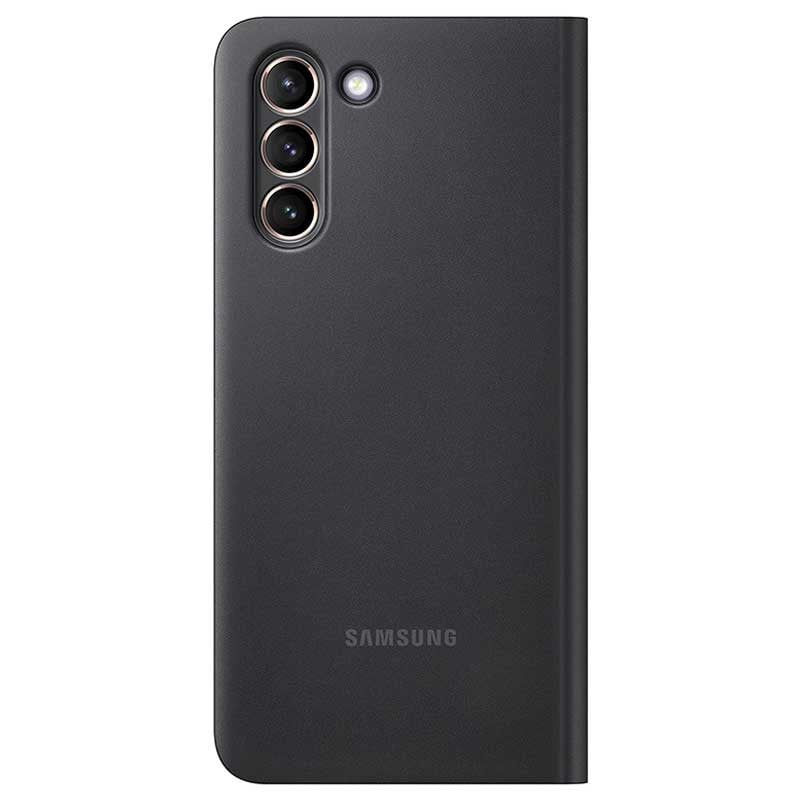Samsung SM-G996B Galaxy S21 Plus Smart Clear View Cover - EF-ZG996CBEGEE - Black