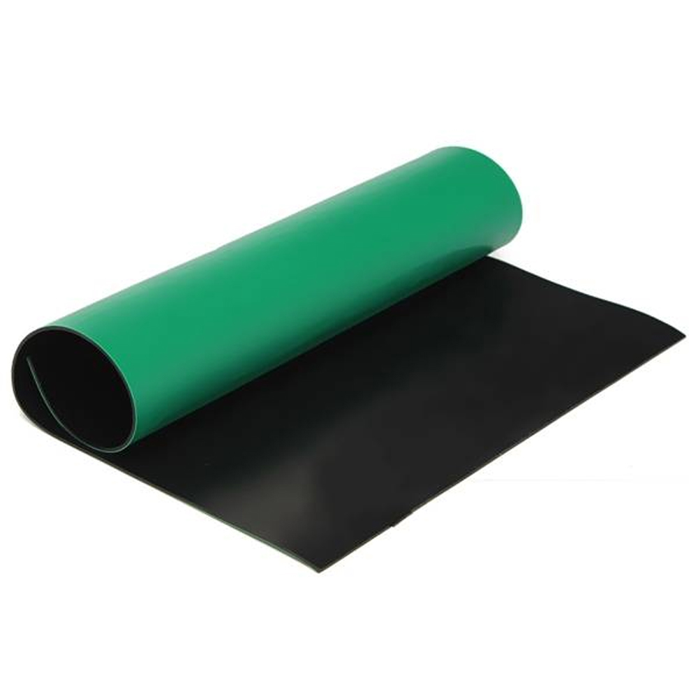 ESD Anti-Static Green Rubber Silicon Working Pad - 14 inch - GT20