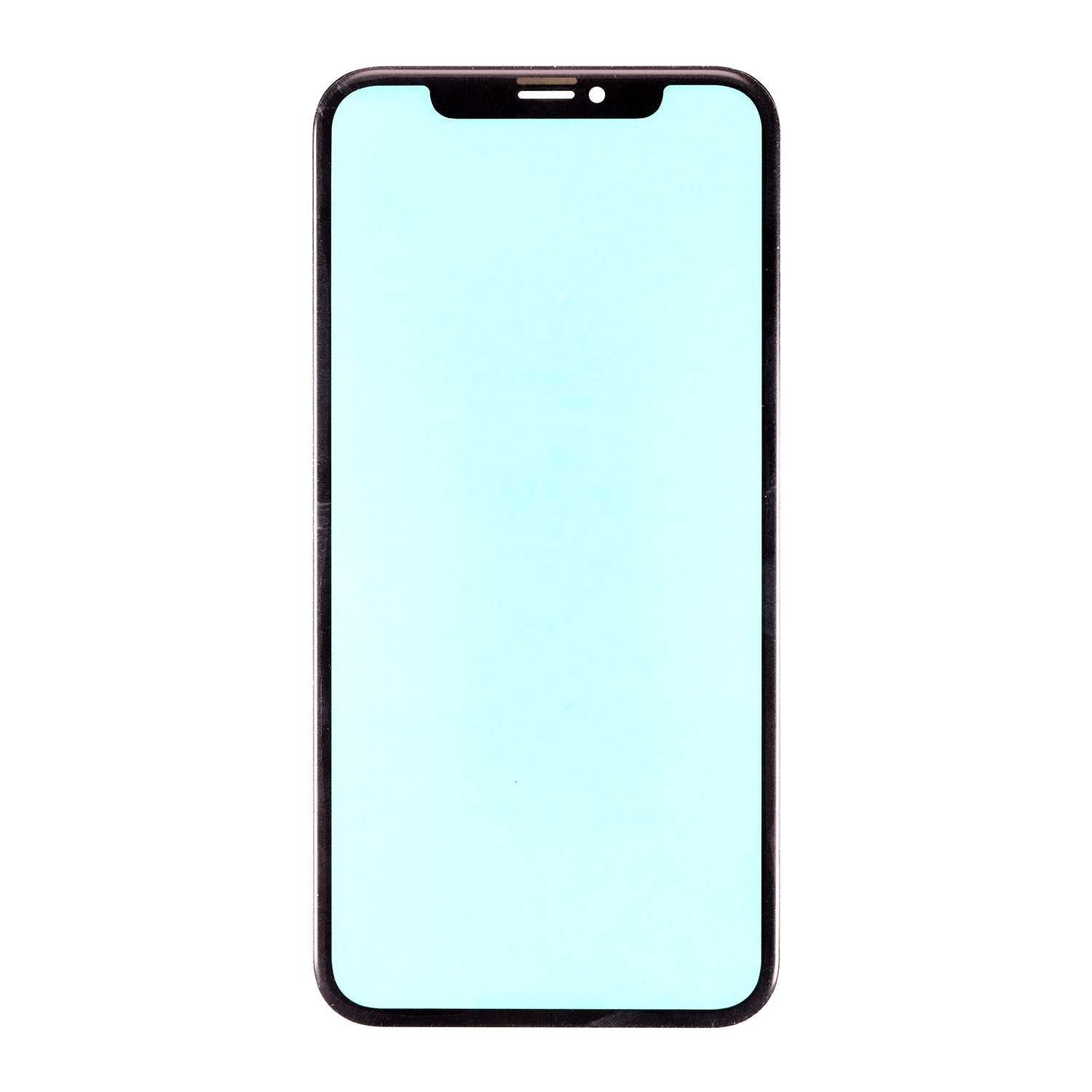 Apple iPhone XR Glass with Front Frame Bezel + Adhesive tape + OCA - OEM Black