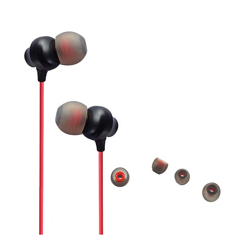 Fshang Metal Music Earphone - Q1 Series - Black/Red