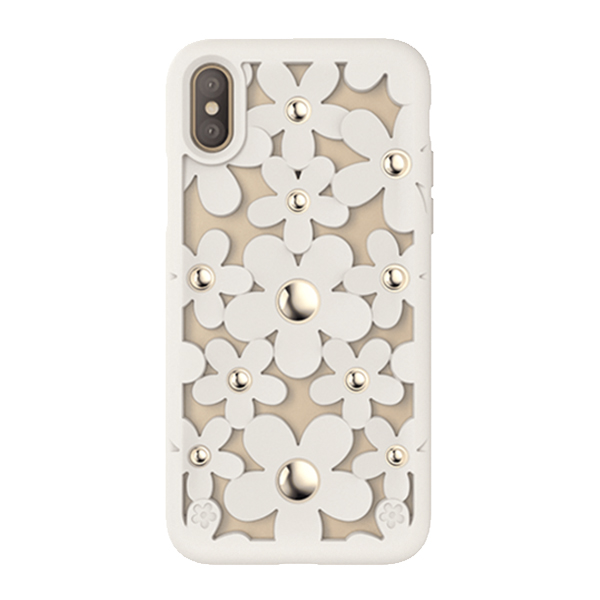 SwitchEasy Apple iPhone XS/X - Fleur - White