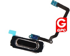 Samsung G900F Galaxy S5/G800F Galaxy S5 Mini/G901F Galaxy S5 Plus Home button Flex Cable + Button GH96-07065B Black