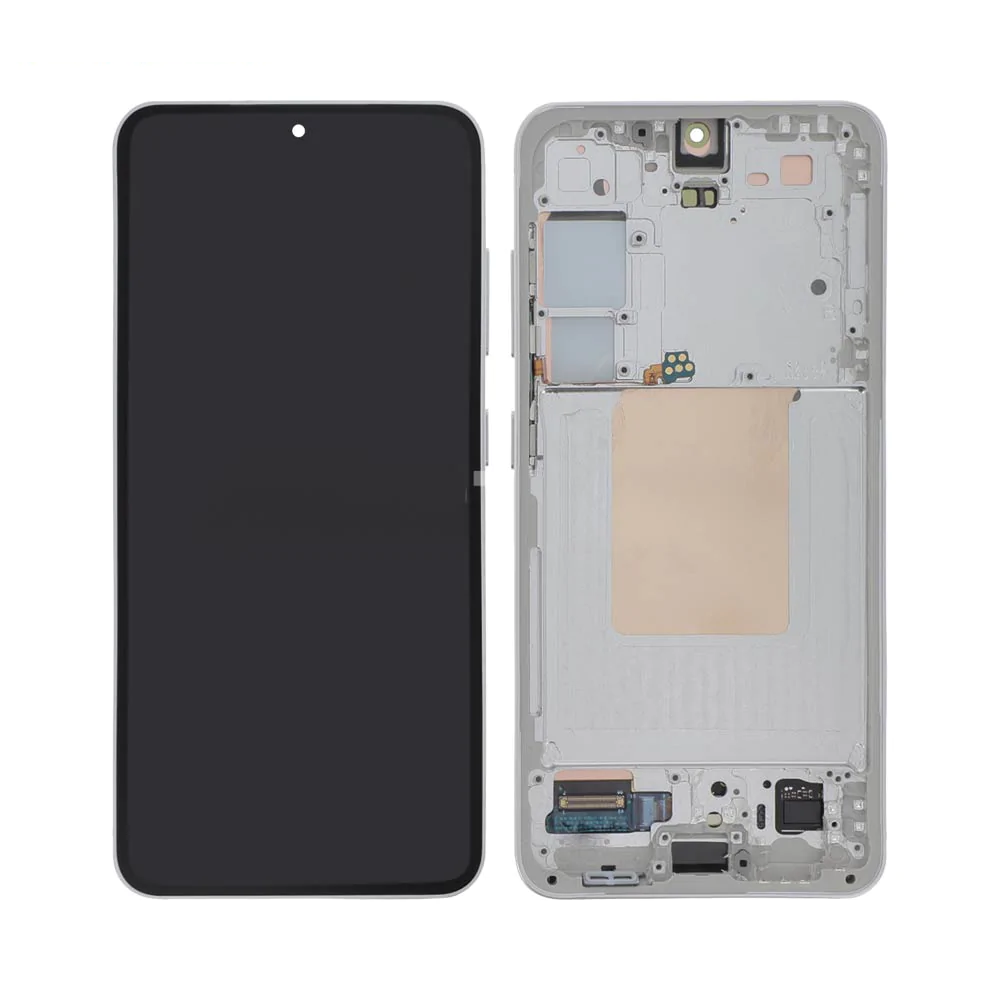 Samsung SM-S921B Galaxy S24 LCD Display + Touchscreen + Frame - (Self-Assembled)  - Grey