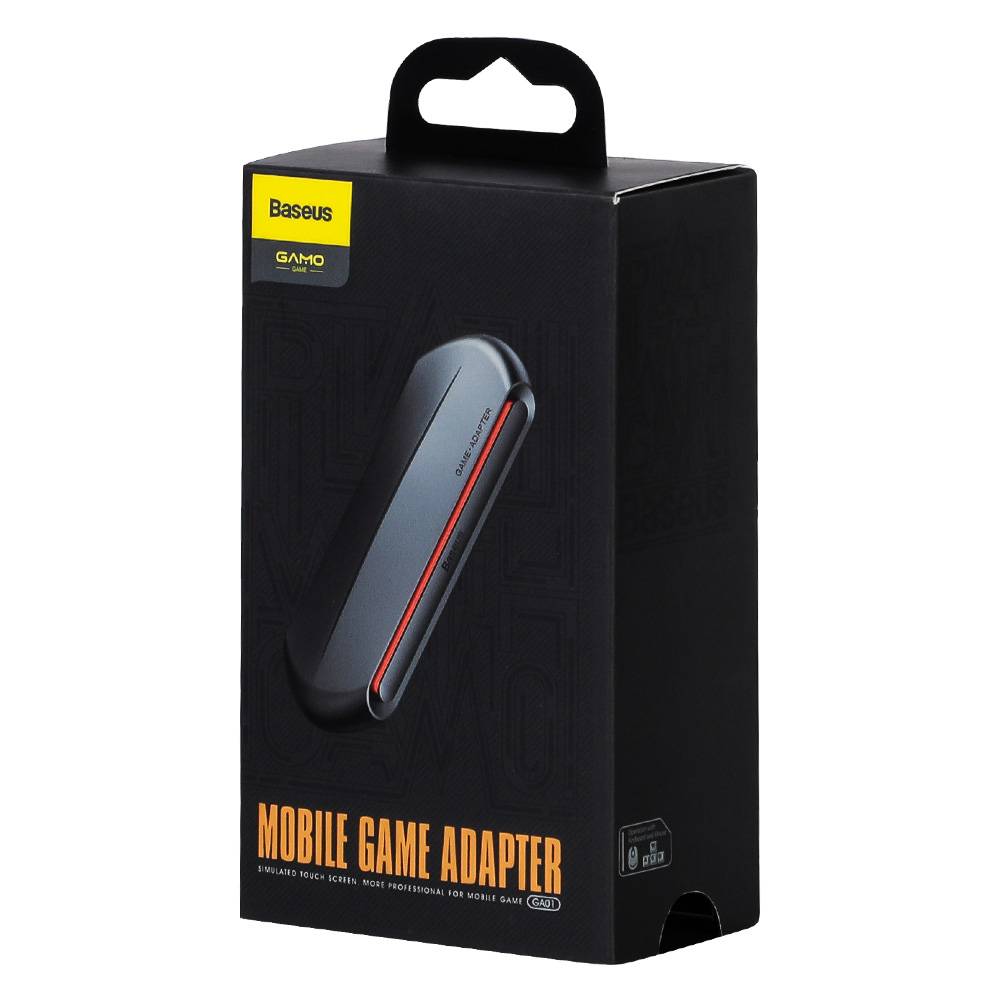Baseus Game Tool Mobile Game Adapter 2xUSB HUB GA01for keyboard - Matte Black