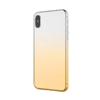 Fshang iPhone 7 Plus/iPhone 8 Plus TPU Case - Q Color Gradient - Gold