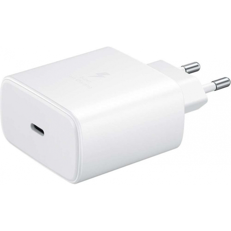 Samsung Super Fast Charging 2.0 Travel Adapter (45W) - EP-TA845EWE - GP-PTU020SOFWQ - Bulk Original - White